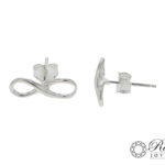 Topos En Plata 925 Infinito Broche Mariposa Ancho 5,0 Mm