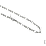 Cadena De Plata 925 Eslabón 3X1  3,0 Mm De Ancho