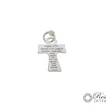 Dije De Plata Tt Inscripcion Angelo Di Dio 1,5Gr