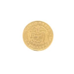 Moneda Colombiana De Oro Denominación 5 Pesos Año 1919 Ley 916