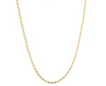 Cadena De Oro 18K Escalera