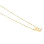 La Cadena De Oro Con Dije Letra Es Una Joya Personalizada Y Elegante. Brindándote La Oportunidad De Expresar Tu Autenticidad De Forma Única.