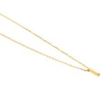 La Cadena De Oro Con Dije Letra Es Una Joya Personalizada Y Elegante. Brindándote La Oportunidad De Expresar Tu Autenticidad De Forma Única.