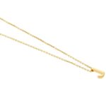 La Cadena De Oro Con Dije Letra Es Una Joya Personalizada Y Elegante. Brindándote La Oportunidad De Expresar Tu Autenticidad De Forma Única.