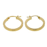 Candonga Labrada Oro 18K Ancho 2 Mm