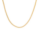 Cadena Tejido Bismark Oro 18K Ancho