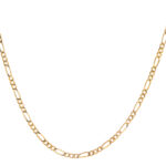 Cadena Tejido 3X1  Oro 18K Ancho 2.0 Mm