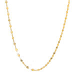 Cadena Tejido Criss Cros 18K 2 Mm