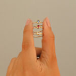 Anillo De Oro 18K Solitario 1.77gr / Talla 8.5