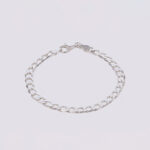 Pulsera De Plata Groumet