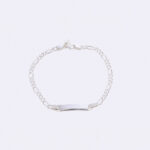 Pulsera De Plata Figaro