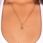 Dije De Oro 18k Estrella- Ancho Frontal 1cm MN-VZAD061