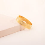 Anillo De Oro 18k Argolla 3.4gr / Talla 8.5