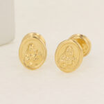 Topos De Oro 18k Virgen Milagrosa 0,76Gr