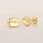Topos De Oro 18k Grano De Café 0,99Gr