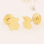 Topos De Oro 18k Oso 0,67Gr