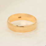 Anillo De Oro 18k Argolla Lisa 2,7Gr