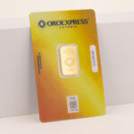 Lingote de 5,0 gramos ley 999 24k Edición especial