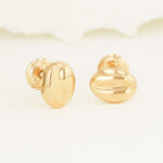 Topos De Oro 18k Grano De Café 0,87Gr