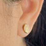 Topos De Oro 18k Grano De Café 0,99Gr - Imagen 3