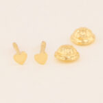 Topos De Oro 18k Corazón 0,45Gr