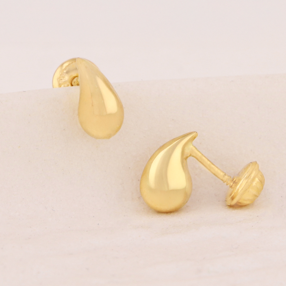 Topos De Oro 18k Gota Entera 0,85Gr