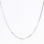 Cadena De PlataLazo Veneciano 50Cm 2.3Grs Resorte Bm