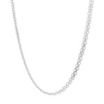 Cadena De Plata Bismark 50Cm Cierre Mosqueton 7,4Gr