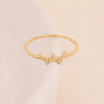 Anillo Oro 18k Trenzado - Imagen 2