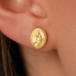 Topos De Oro 18k María Auxiliadora - Imagen 3