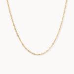 Cadena De Oro 18k Hilo Hueca