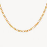 Cadena De Oro 18k Eslabón Seguido