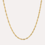 Cadena De Oro 18k Lazo