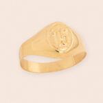 Anillo De Oro 18k Qunce Años Con Forma De Corazón - Image 2