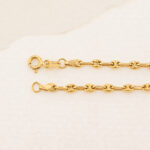 Pulsera De Oro 18k Calabrote 19CM - Imagen 3