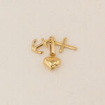 Dije De Oro 18k Tres Gracias - Imagen 2