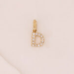 Dije De Oro 18k Letra D