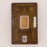 Lingote de 5.0 gramos ley 999 24k Edición especial