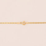 Cadena De Oro 18k Escalera Diamantada - Imagen 3