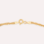 Cadena De Oro 18k Singapur - Imagen 2