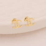 Topos De Oro 18k C Doble Invertida - Imagen 2