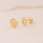 Topos De Oro 18k San Miguel Arcangel - Imagen 2