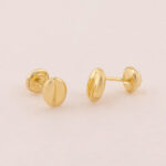 Topos De Oro 18k Grano De Café