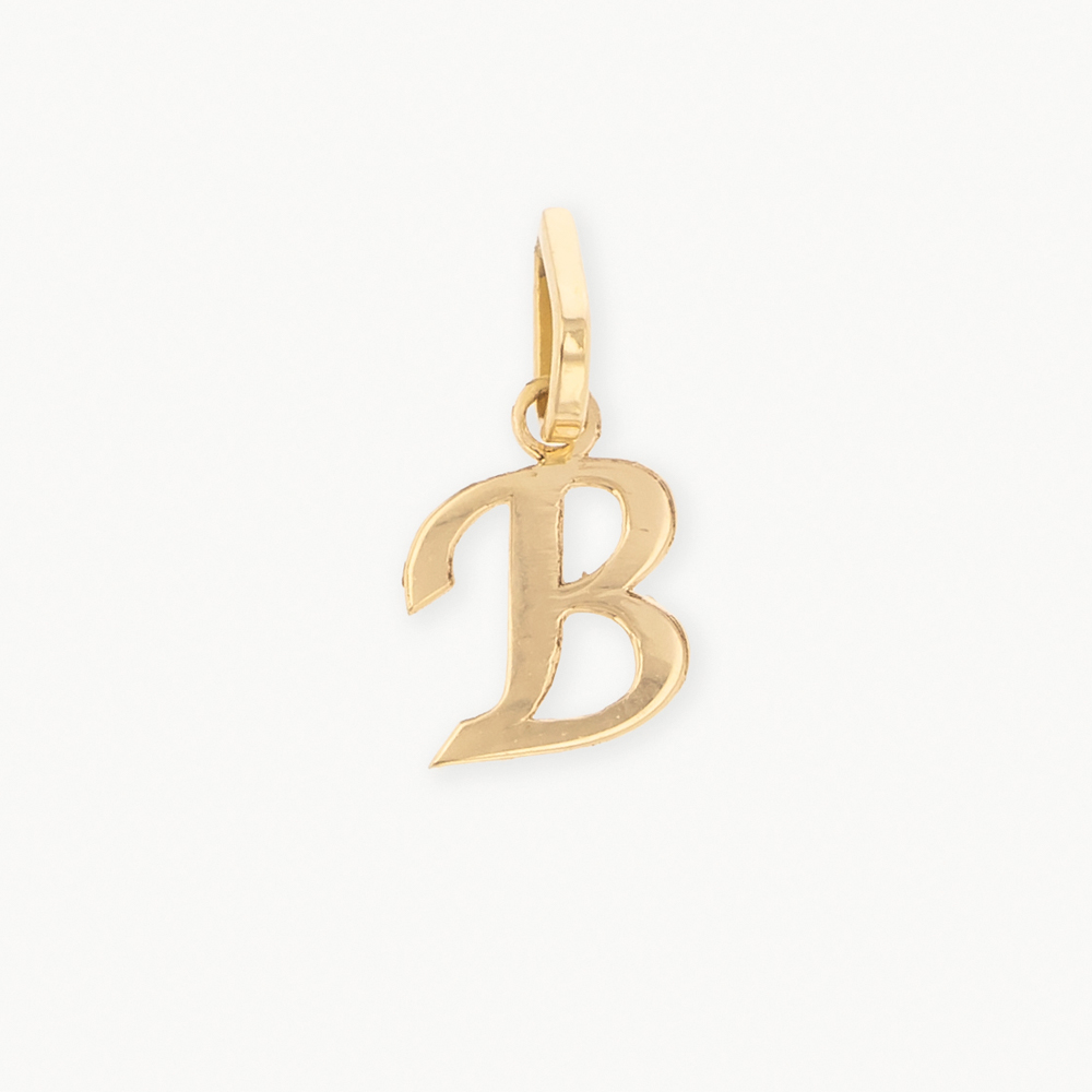 0000007960-02.jpg Dije De Oro 18k Letra B - Imagen 1