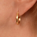 Candongas De Oro 18k Melcocha - Imagen 3