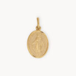 Dije De Oro 18k Virgen Milagrosa