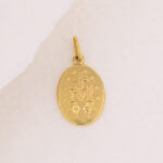 Dije De Oro 18k Virgen Milagrosa - Imagen 3