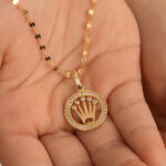 Cadena De Oro 18k Criss Cross - Imagen 3