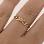 Anillo De Oro 18K Solitario Aproximado - Image 2