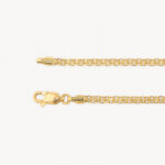 Cadena De Oro 18k Tejido Bismark - Imagen 2